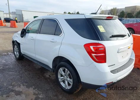 2017 Chevrolet Equinox Ls z USA, uszkodzony, nr VIN 2GNALBEK0H1604348